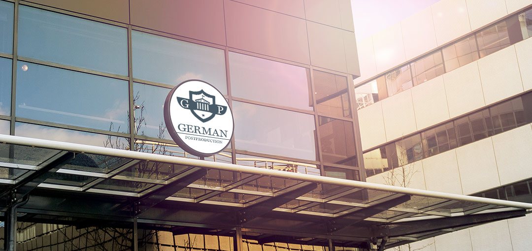 Außenwerbung an einer Fassade